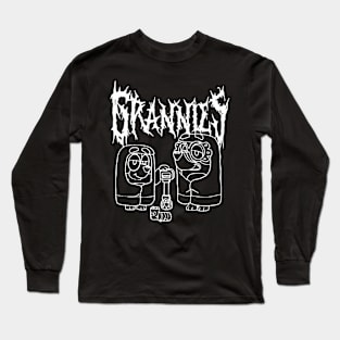 grannies bluey metal Long Sleeve T-Shirt